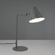 Bordlampe Cosima, antracit, højde 50 cm, metal