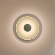 Vibia Top LED-væglampe Ø 40 cm grøn L1