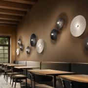 Loftslampe Doge_S, hvid, metal, Ø 39 cm, E27