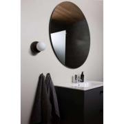 Globen Lighting væglampe Torrano, sort, Ø 13 cm, IP44