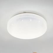Frania-S LED-loftlampe med krystaleffekt, Ø 28 cm