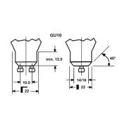 LED-pære SUPERIA RETRO, ES50 GU10 6 W 927 575 lm dæmpbar