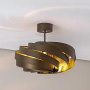 Vento loftlampe, kaffebrun, Ø 50 cm