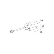 WEVER & DUCRÉ LED-driver 350 mA 6 W, 8,6 - 18 V, ikke dæmpbar