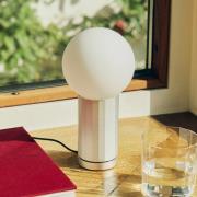 HAY LED-bordlampe TURN ON, aluminium, højde 20 cm, dæmpbar