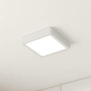 LED-loftslampe Fueva 5 IP44 3000K hvid 16x16cm