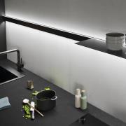 LED-væglampe INTERO-LINE, sort, 60 cm, 24 V, CCT