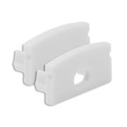 SLC profil-endestykke A1, grå, 2 stk.