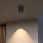 LED udendørs loftlampe 5172, grafit, 9 cm, metal, IP54 CCT