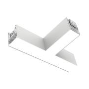 SLC LED-hjørnemodul Click T, AC, tilslutning i midten, hvid