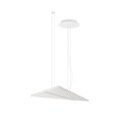 Vibia LED-hængelampe RHYTHM, hvid, 93 x 47 cm, 927 dæmpbar