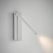 Bover LED-væglampe Arid A/02 hvid, aluminium, 2.700 K