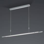 LED-pendellampe Lightline ZigBee op/ned nikkel 3 m ophæng