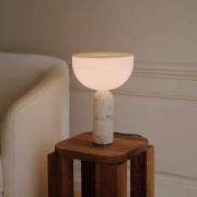 NEW WORKS bordlampe Kizu Small, beige, marmor, E14