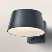 OSRAM Solar-væglampe ENDURA STYLE BRELLA, grå, sensor IP54