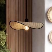 Hængelampe Marywell, naturlig bambus, 50 x 35 cm, E27