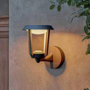 Philips udendørs LED-væglampe Nuvy, antracit, metal, IP44