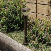 Philips LED-solcellelampe til gangstier, Kyna, sort, med sensor, IP44