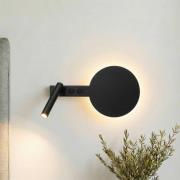 Væglampe Hotel Mood B, sort, metal, G9