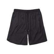 Elastisk Liv Casual Shorts