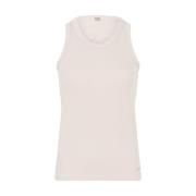 Creme Tank Top