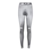 Metallic Grå Leggings - Stil 21409