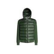 Quiltet Dunjakke, Mil Jacket Military Farve