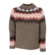 Fairisle Crewneck Sweater til Kvinder