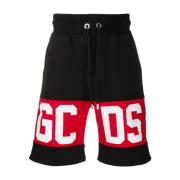 Sort Bomuldsshorts CO