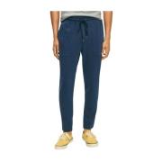 Stretch Sweatpants i Sueded Cotton Jersey