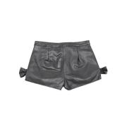 Pre-owned Leather Shorts