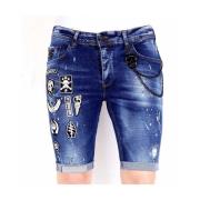 Korte Jeans Shorts Herre - 1018