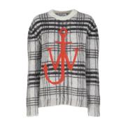 Hvide Sweaters med Logo Broderi