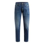 Stretch Cotton Angels Straight Jeans