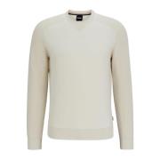 Regular Fit Bomuld og Virgin Uld Sweater