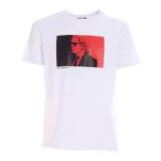 Bicolor Print T-Shirt