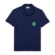 Klassisk Pique Lomme Polo Shirt