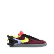 Bordeaux Low-Top Sneakers