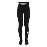 Sorte Swoosh Leggings