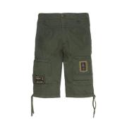 Pilotstil Bomuldsshorts