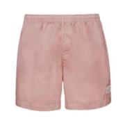 Afslappede sommer shorts i bleg lilla