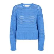 Bomuld Blandet Rund Hals Sweater