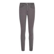 Slim-Fit High-Waisted Colour Pant Bukser