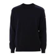 Uld Crew Neck Sweatshirt til Mænd