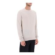 Luksus Silke Cashmere Crew-Neck Sweater