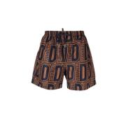 Slim Fit Nylon Badeshorts