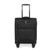 Blød Shell 55cm Trolley med 4 Hjul