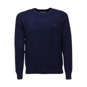 Stor Strikket Crew Neck Sweater