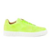 Gul Suede Lo-Top Sneakers