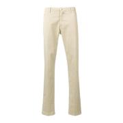 Beige Slim Fit Chino Bukser